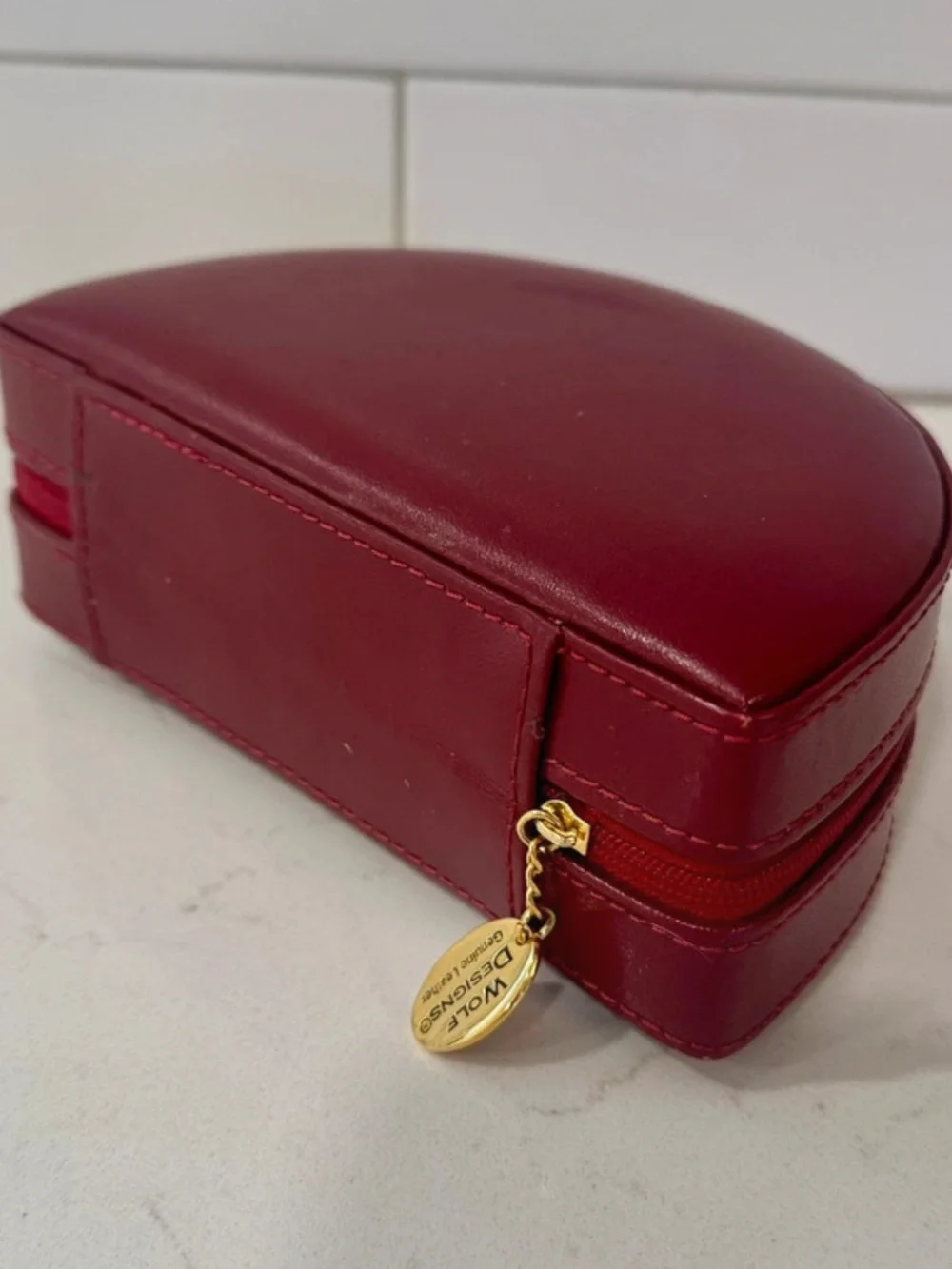 Wolf Designs Travel Jewelry Box